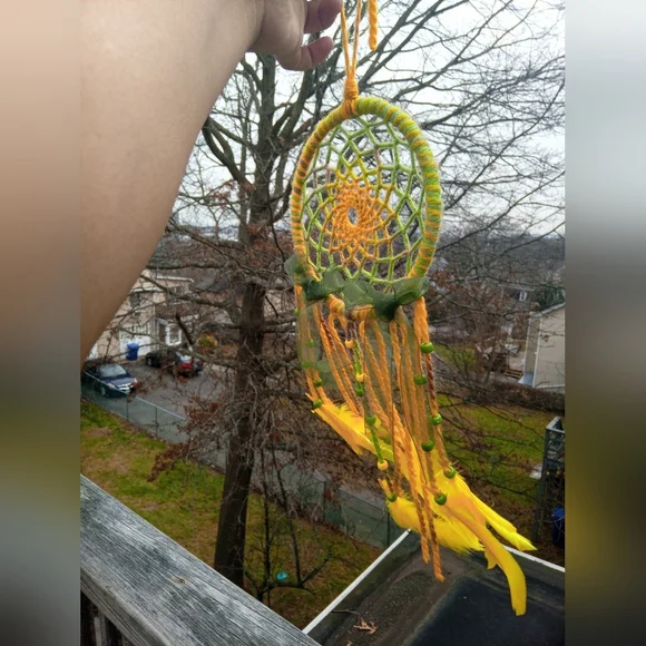 Cida's 💛 handmade dreamcatcher 💚 - Picture 9 of 15